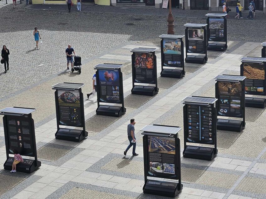 Panelová výstava Krajiny změny: cesty k udržitelnému světu